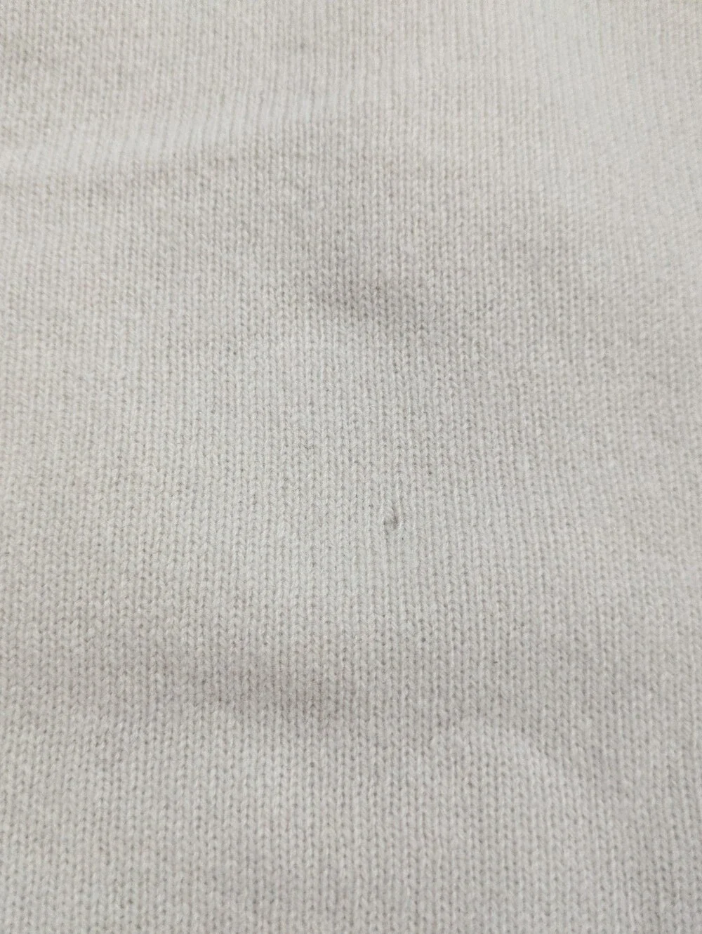 Vintage Polo Ralph Lauren 100% Lambswool  Collared Button Polo Sz M Cream Ivory